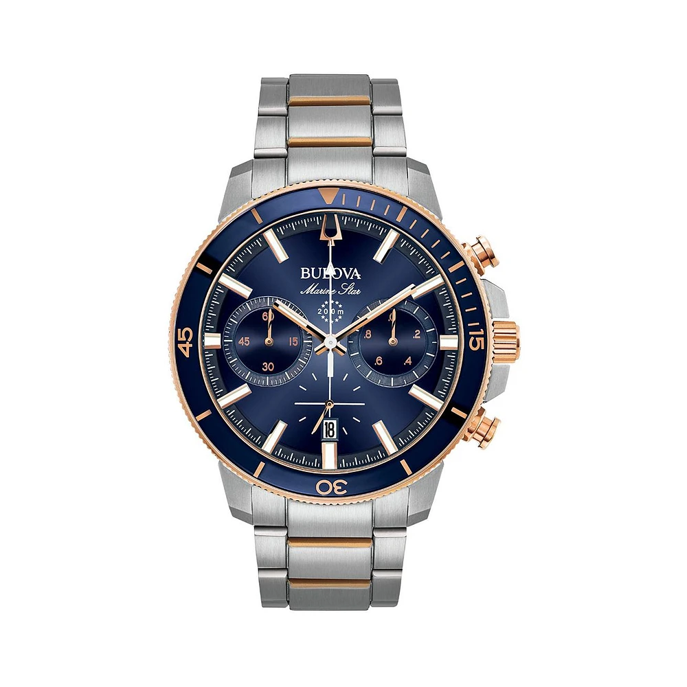 RELOJ BULOVA MARINE STAR 98B301