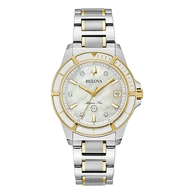 RELOJ BULOVA MARINE STAR 98P215 PARA MUJER