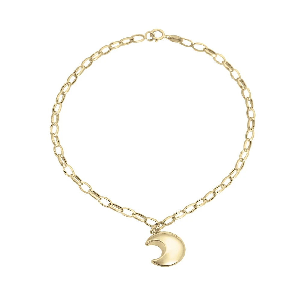 PULSERA DAMA LUNA ORO