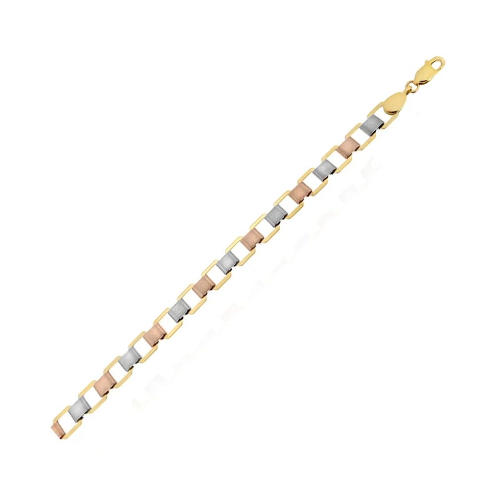 PULSERA DAMA ORO FLORENTINO 14K