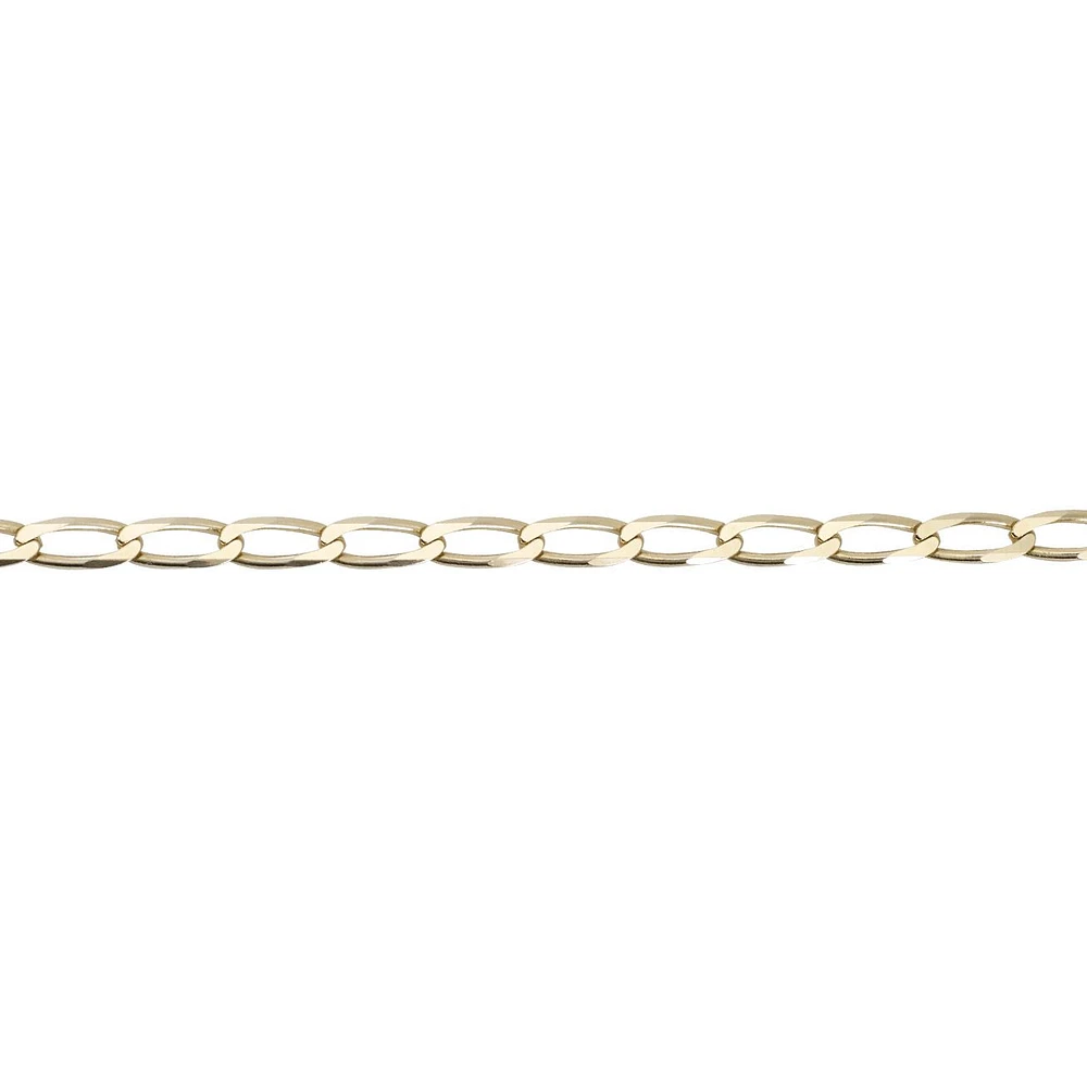 PULSERA CABALLERO ORO 14K