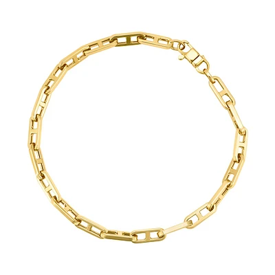 PULSERA PARA HOMBRE ORO 14K 21 CM