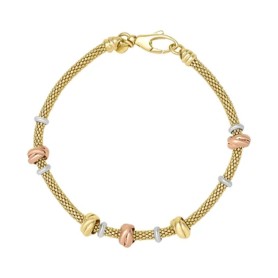 PULSERA ORO BLANCO