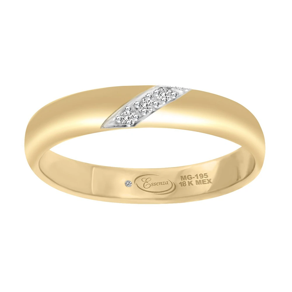 ARGOLLA ARANTZA ORO 14K CON DIAMANTES