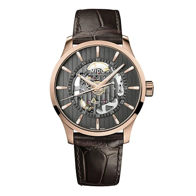 RELOJ MIDO MULTIFORT SKELETON M0384363606100