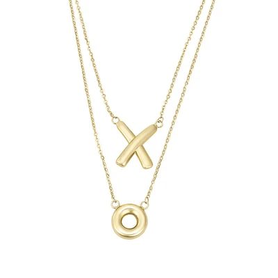 GARGANTILLA XO ORO 14K