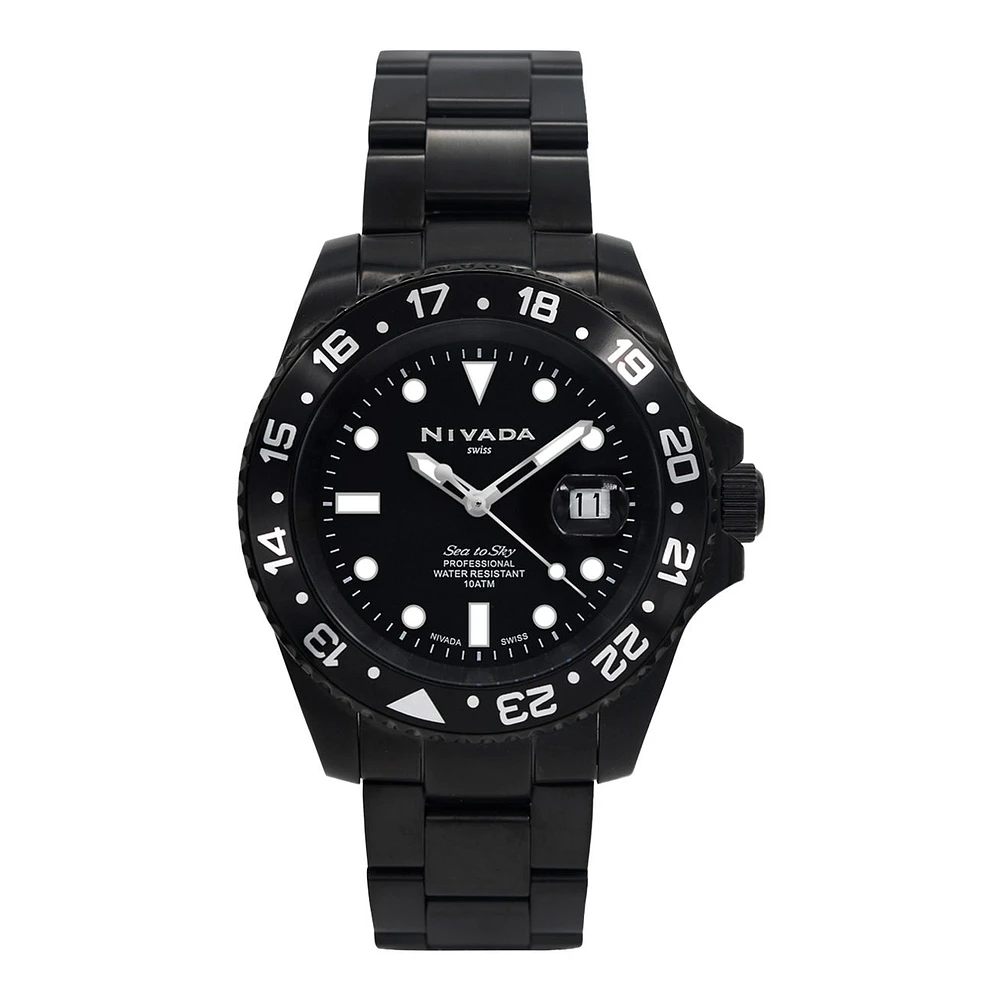 RELOJ NIVADA SWISSMASTER NH22218MPVNI PARA HOMBRE