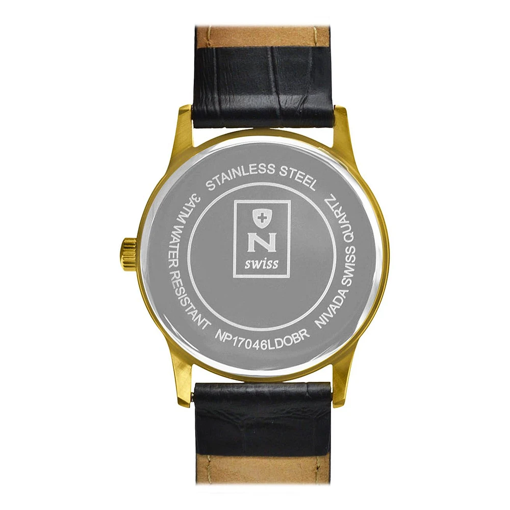 RELOJ NIVADA EXECUTIVE NP17046LDOBR PARA MUJER