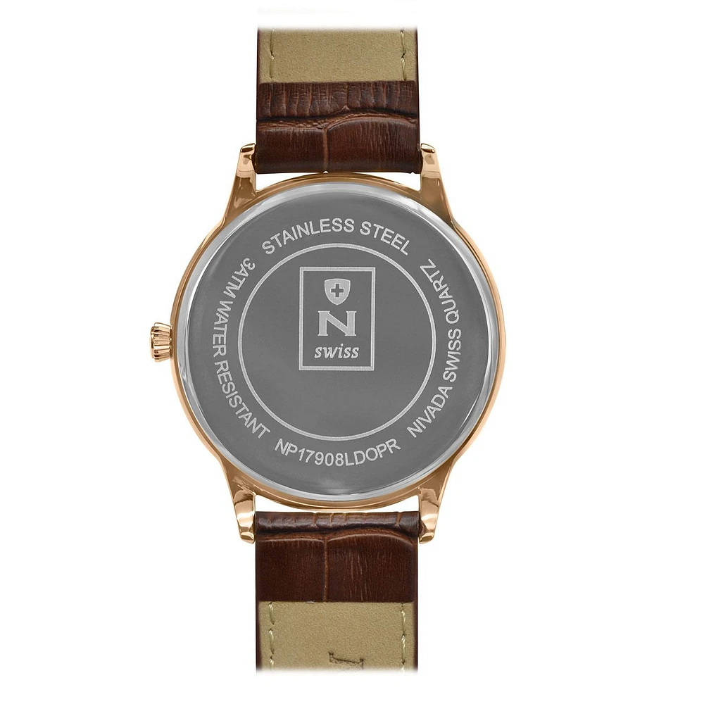 RELOJ NIVADA GRENCHEN NP17908LDOPR PARA MUJER