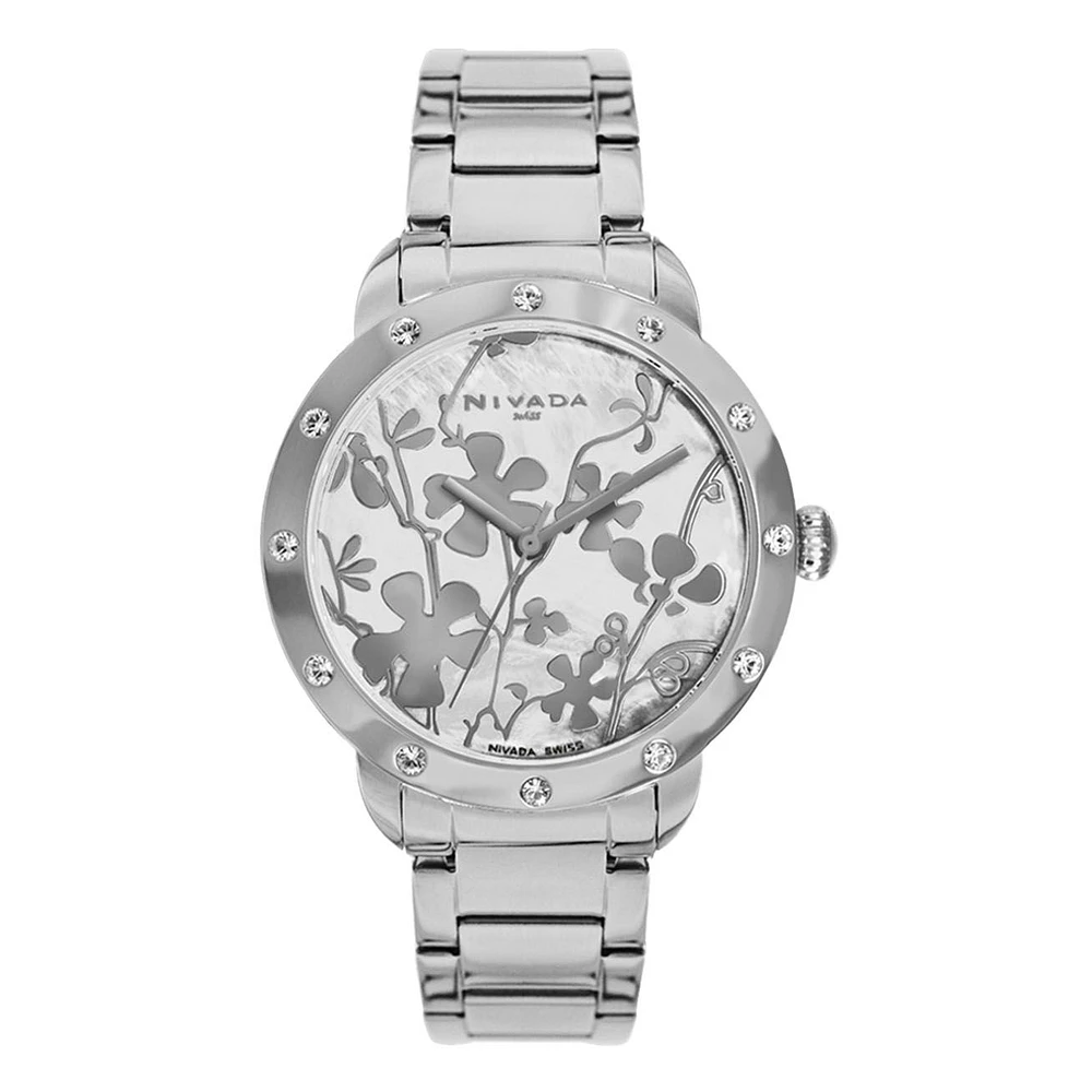 RELOJ NIVADA FLOWER NP18206LACBL PARA MUJER