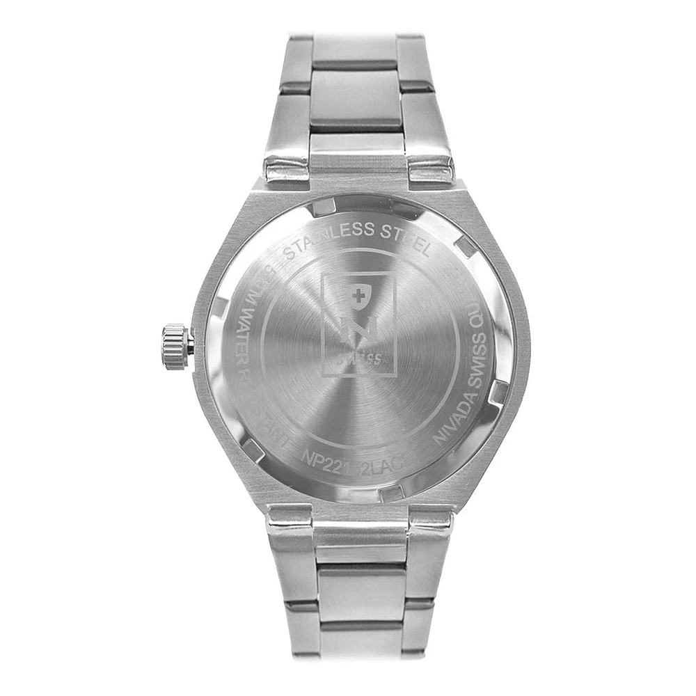 RELOJ NIVADA MILLIONAIRE NP22152LACBI PARA MUJER