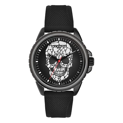 RELOJ NIVADA SKULL NH21001MPVNI PARA HOMBRE