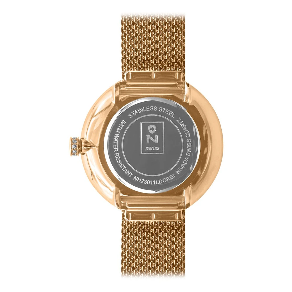 RELOJ NIVADA FASHION NH23011LDORBI PARA MUJER