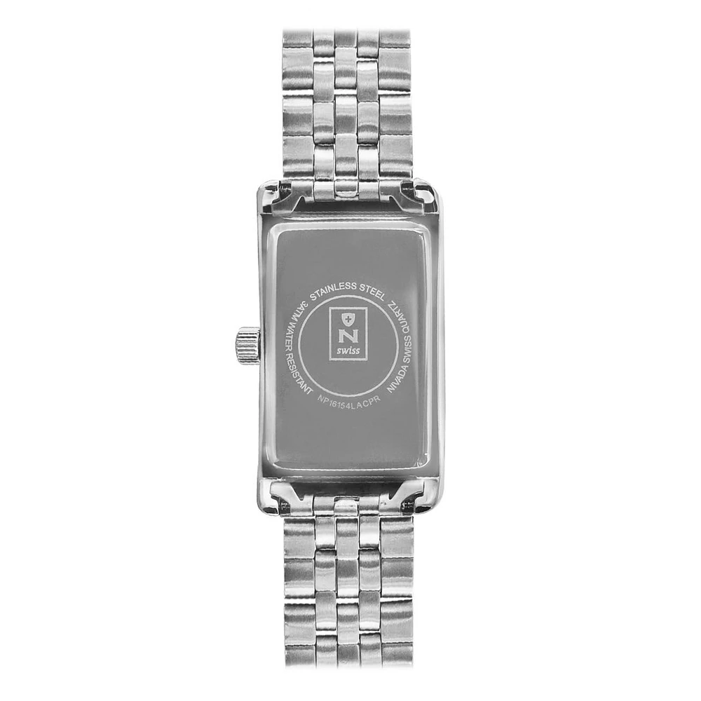 RELOJ NIVADA EXECUTIVE NP16154LACPR PARA MUJER