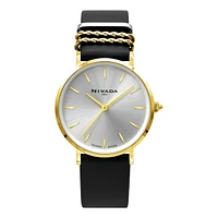 RELOJ NIVADA FASHION NP23035LDOBI PARA MUJER