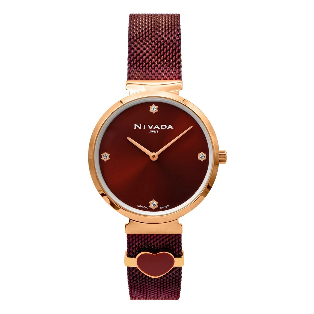 RELOJ NIVADA FASHION NP23050LDORRI PARA MUJER