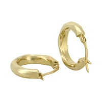 ARRACADAS REDONDAS ORO 14K