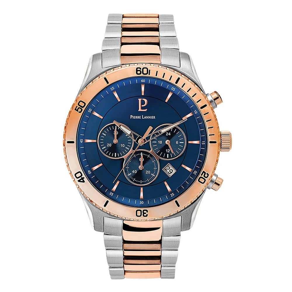 RELOJ PIERRE LANNIER ELEGANCE CHRONO 201D061