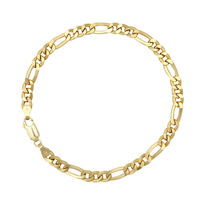 PULSERA CABALLERO FIGARO ORO 14K