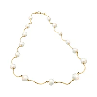 COLLAR DE PERLAS CON ORO