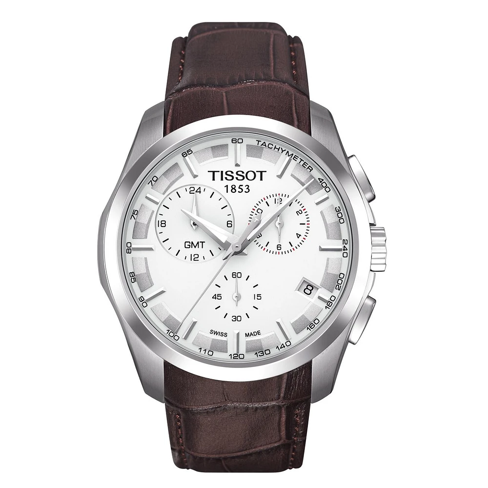 RELOJ TISSOT COUTURIER GMT T0354391603100