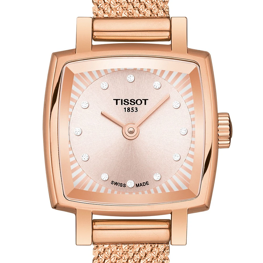 RELOJ TISSOT TISSOT LOVELY SQUARE T0581093345600