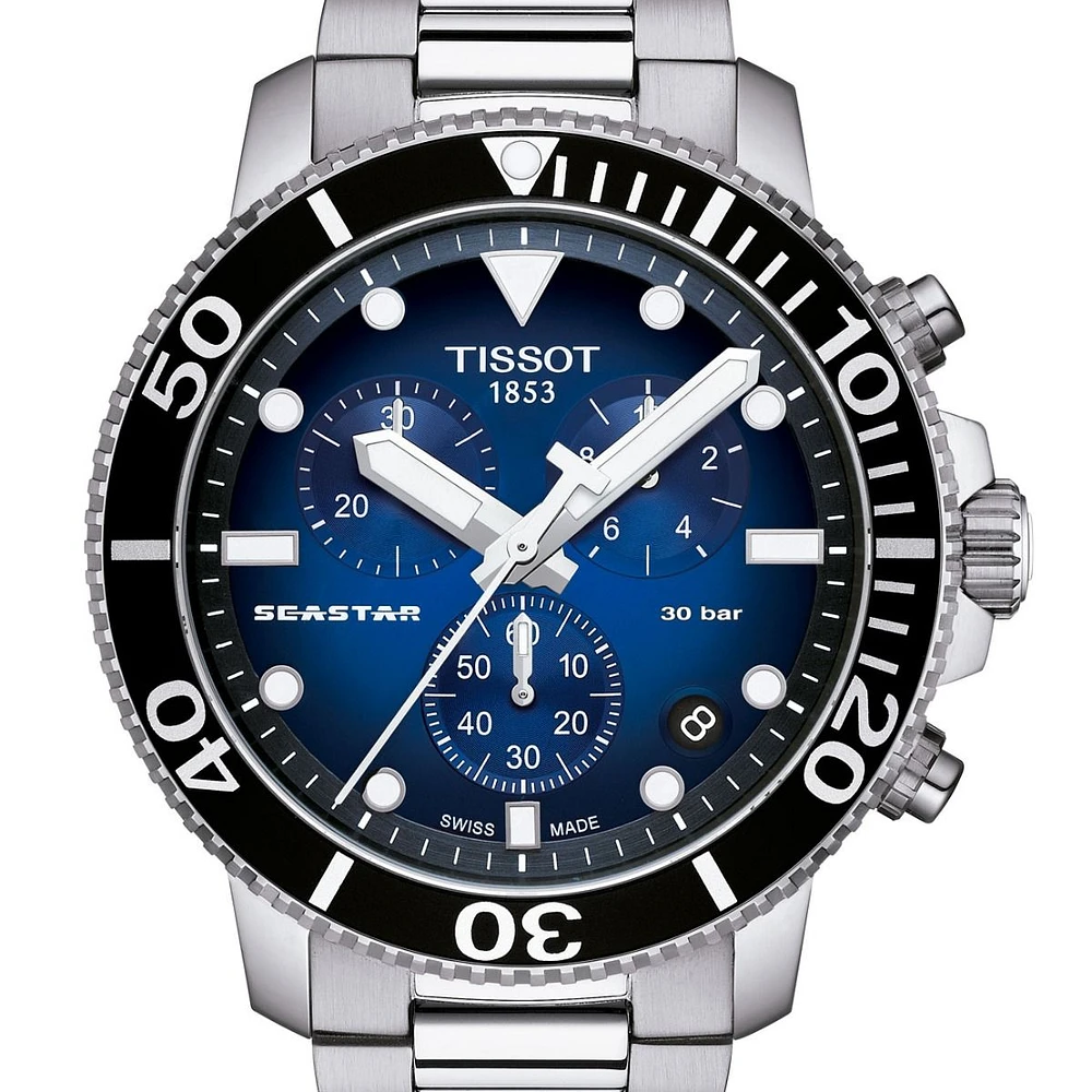 RELOJ TISSOT SEASTAR 1000 QUARTZ T1204171104101