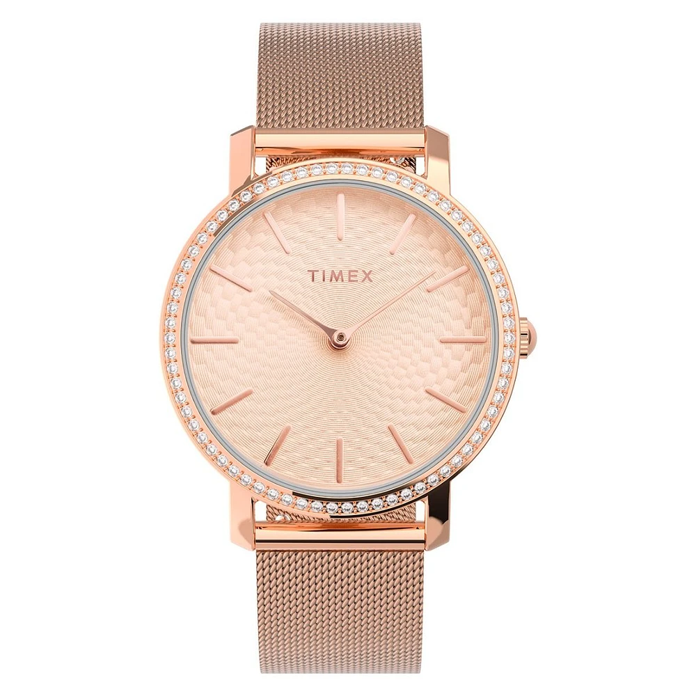 RELOJ TIMEX TRANSCEND TW2V52500VT PARA MUJER