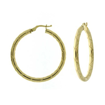 ARRACADAS REDONDA ORO 14K