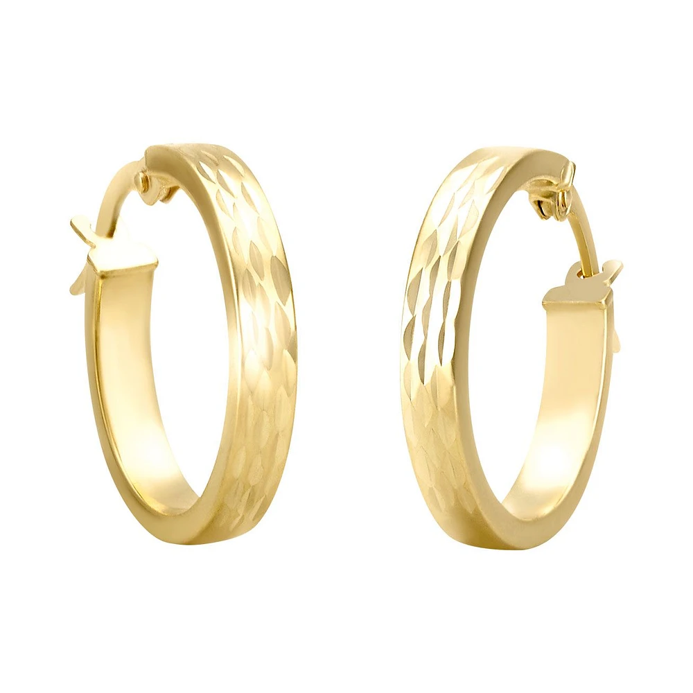 ARRACADAS ORO 14K 15MM