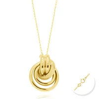 DIJE CON CADENA ORO 14K