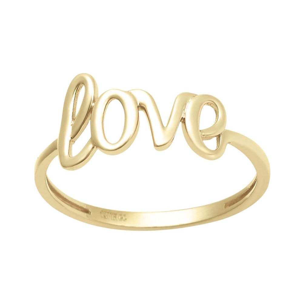 ANILLO DAMA CORAZONES LOVE ORO BLANCO Y AMARILLO 14K