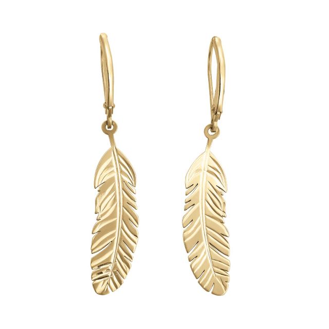 Aretes de Oro - CRISTAL JOYAS