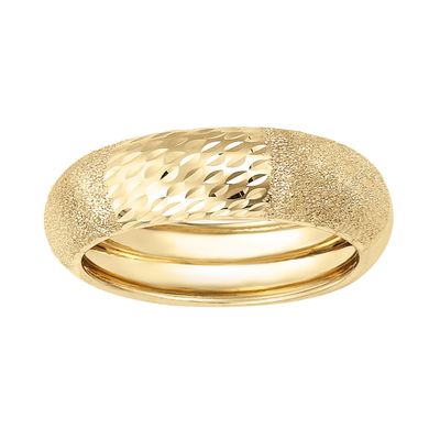 ANILLO DAMA ORO AMARILLO BLANCO Y ROSA 14K