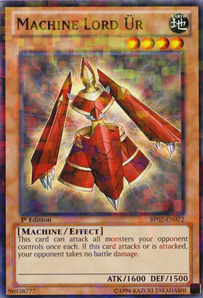 Machine Lord Ür - BP02-EN072 - Mosaic Rare - Unlimited Edition