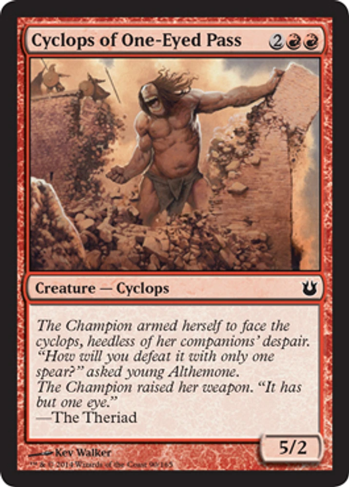 Cyclops of One-Eyed Pass - Foil