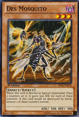 Des Mosquito - BP02-EN076 - Common - Unlimited Edition