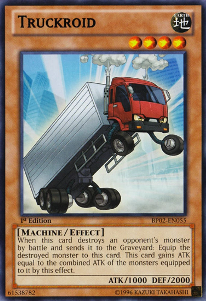 Truckroid - BP02-EN055 - Rare - Unlimited Edition