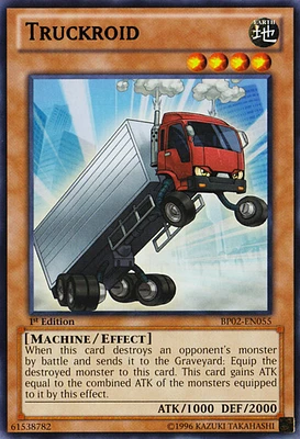 Truckroid - BP02-EN055 - Rare - Unlimited Edition