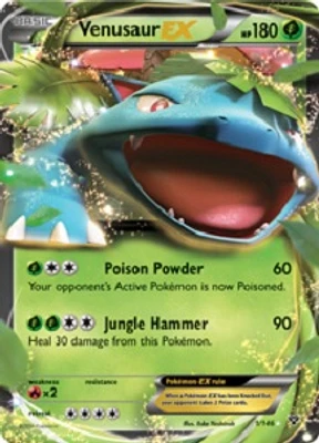 Venusaur-EX - 1/146 - Rare Holo EX