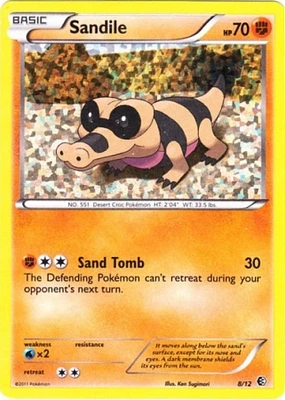 Sandile - 8/12 Holo McDonald's Promo 2011