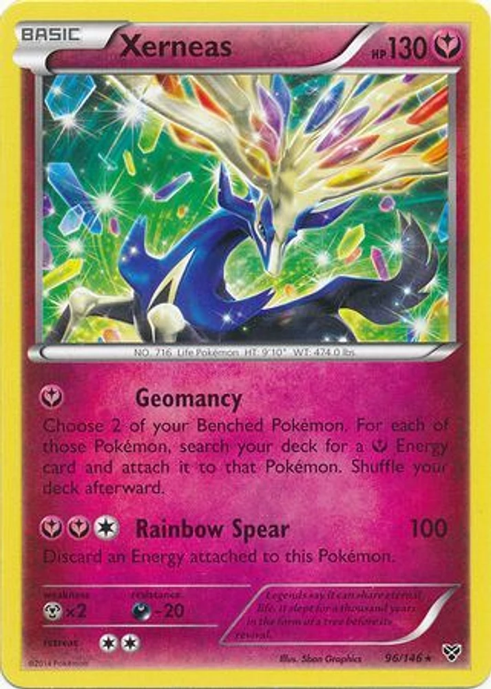 Xerneas - 96/146 - Rare