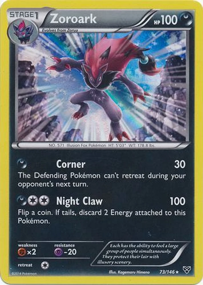 Zoroark - 73/146 - Holo Rare