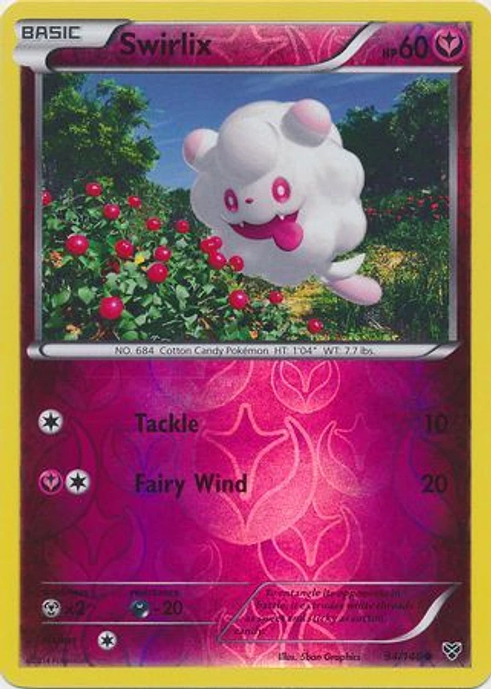 Swirlix - 94/146 - Common - Reverse Holo