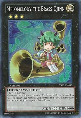 Melomelody the Brass Djinn - SP14-EN030 - Common - 1st Edition