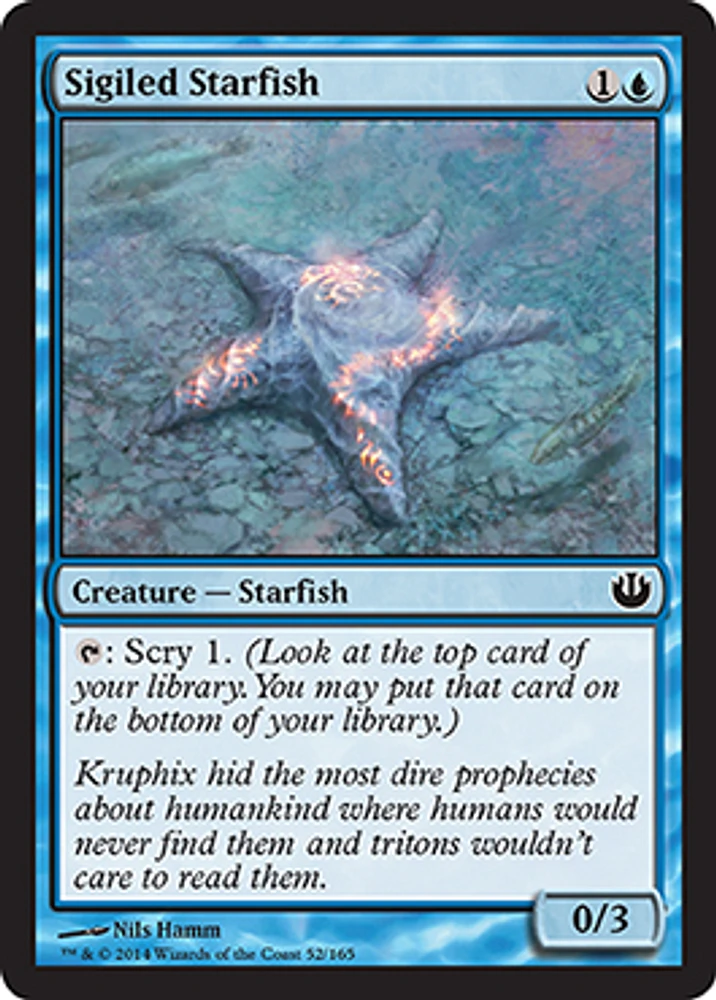 Sigiled Starfish - Foil