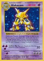 Alakazam - 1/102 - Holo Rare - Shadowless Edition