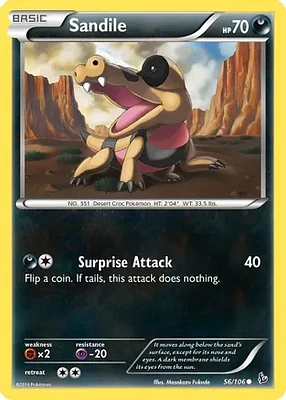 Sandile - 56/106 - Common - Reverse Holo