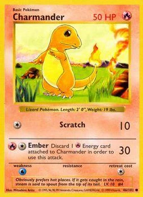 Charmander - 46/102 - Common