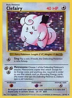 Clefairy - 5/102 - Holo Rare - Shadowless Edition